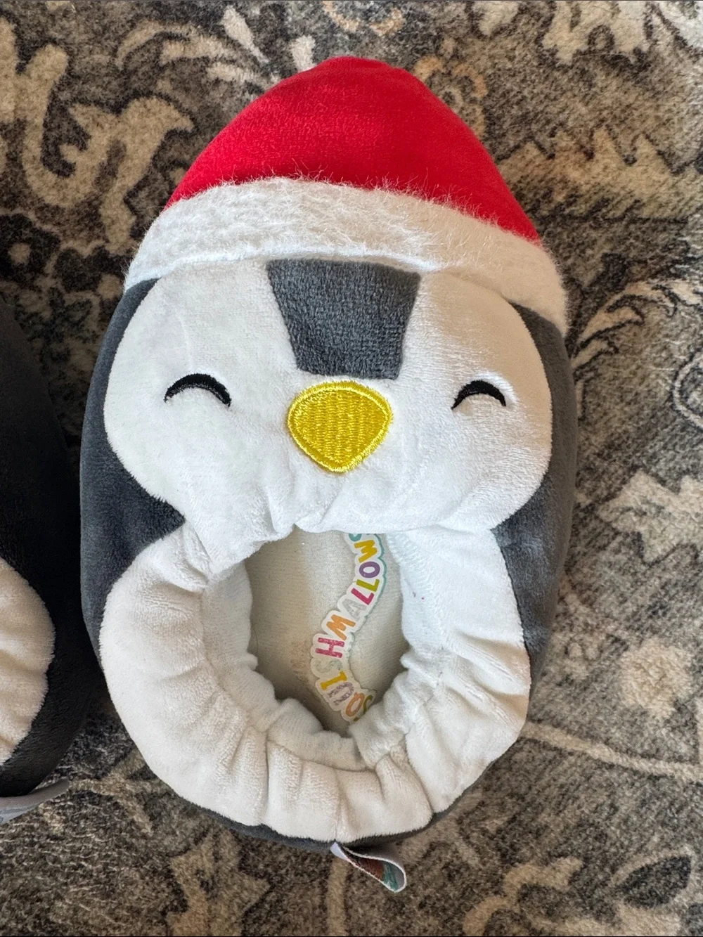 Squishmallows Penguin Slippers